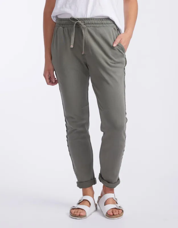 Off Duty Jogger - Washed Khaki sold by White & Co
