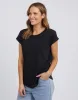 Manly Tee - Black sold by White & Co