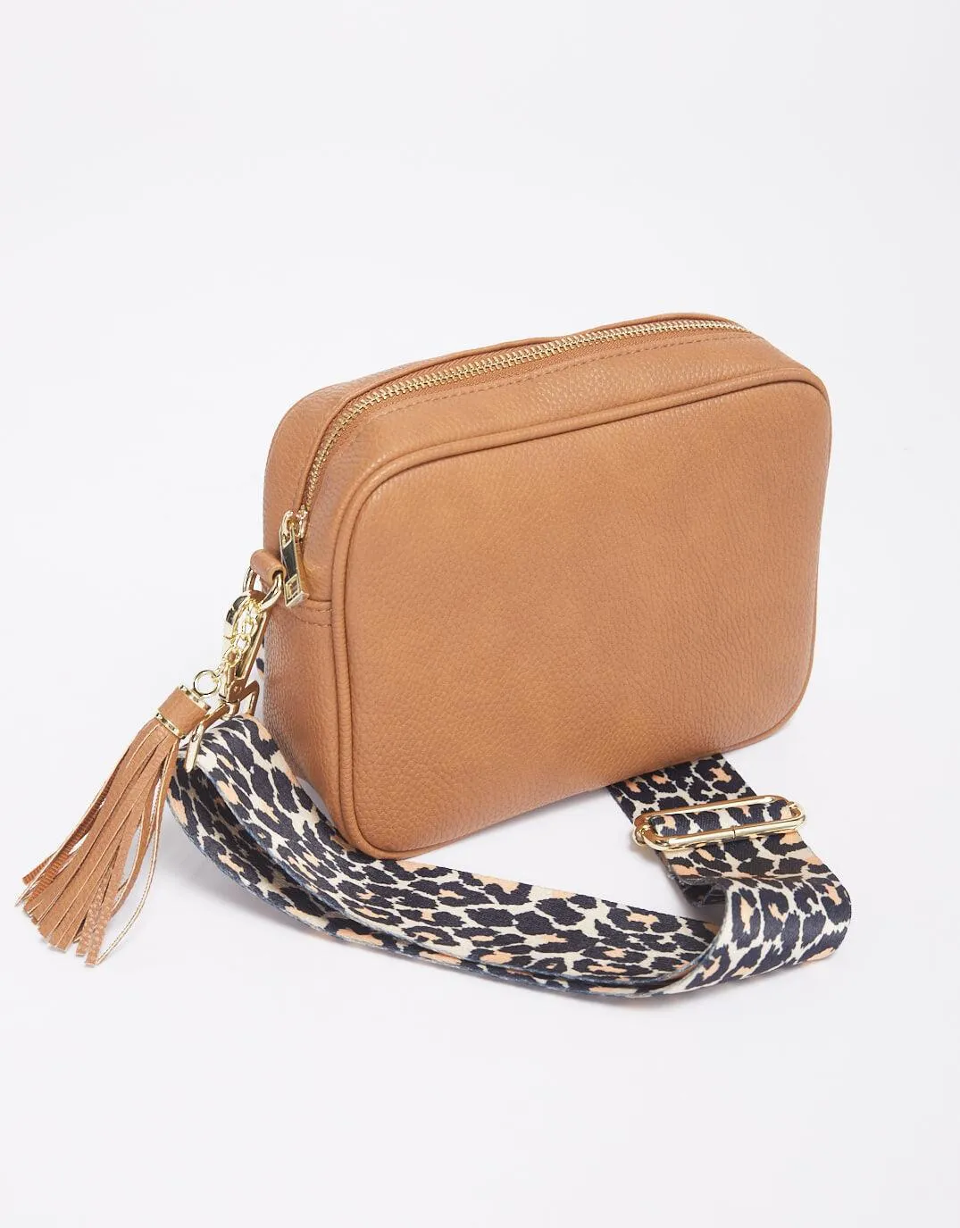 Zoe Crossbody Bag - Tan & Tan Leopard Print sold by White & Co product image thumbnail 4