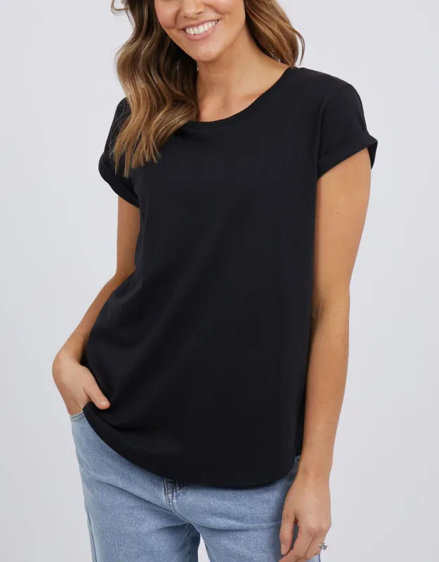 Manly Tee - Black sold by White & Co