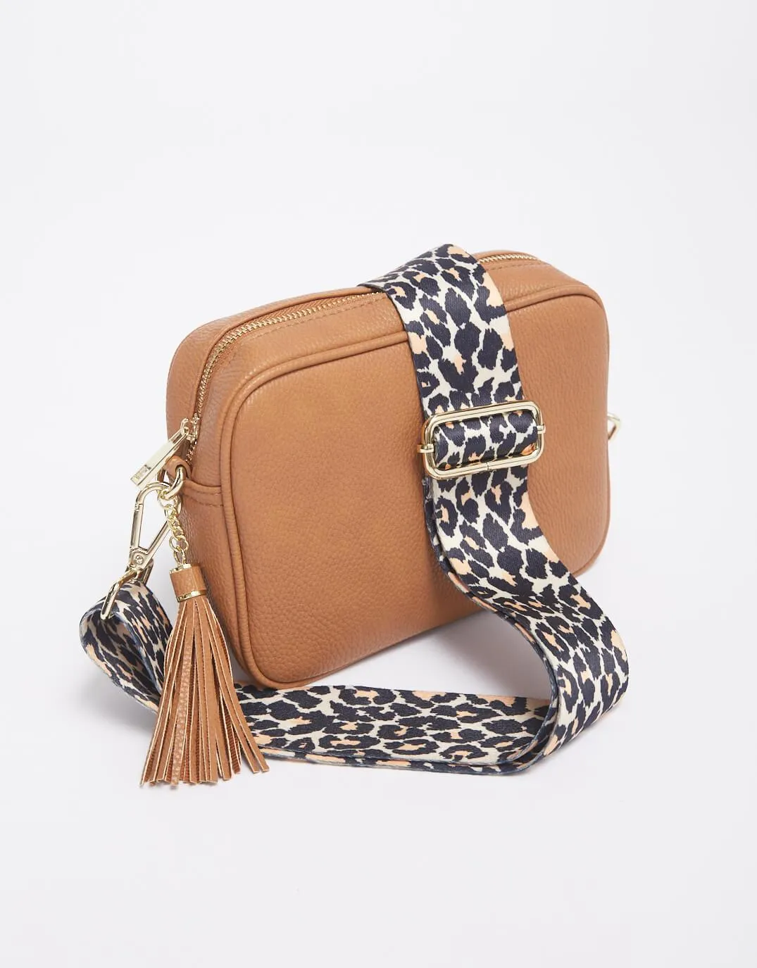 Zoe Crossbody Bag - Tan & Tan Leopard Print sold by White & Co product image thumbnail 3