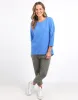 Annie Lightweight Top - Cerulean Blue sold by White & Co
