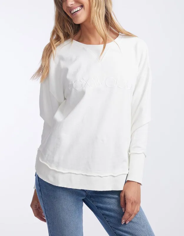 Simplified Crew - Ecru sold by White & Co