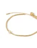 River Gold And Pearl Bracelet - Gold/Pearl sold by White & Co