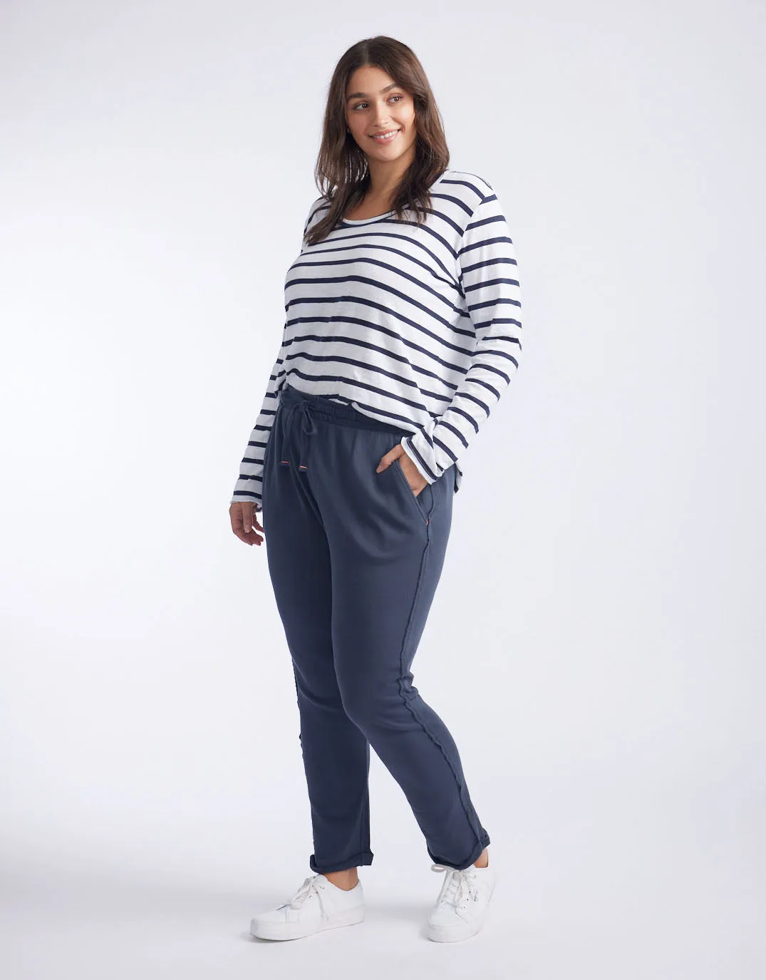 Off Duty Jogger - Washed Navy sold by White & Co product image thumbnail 5