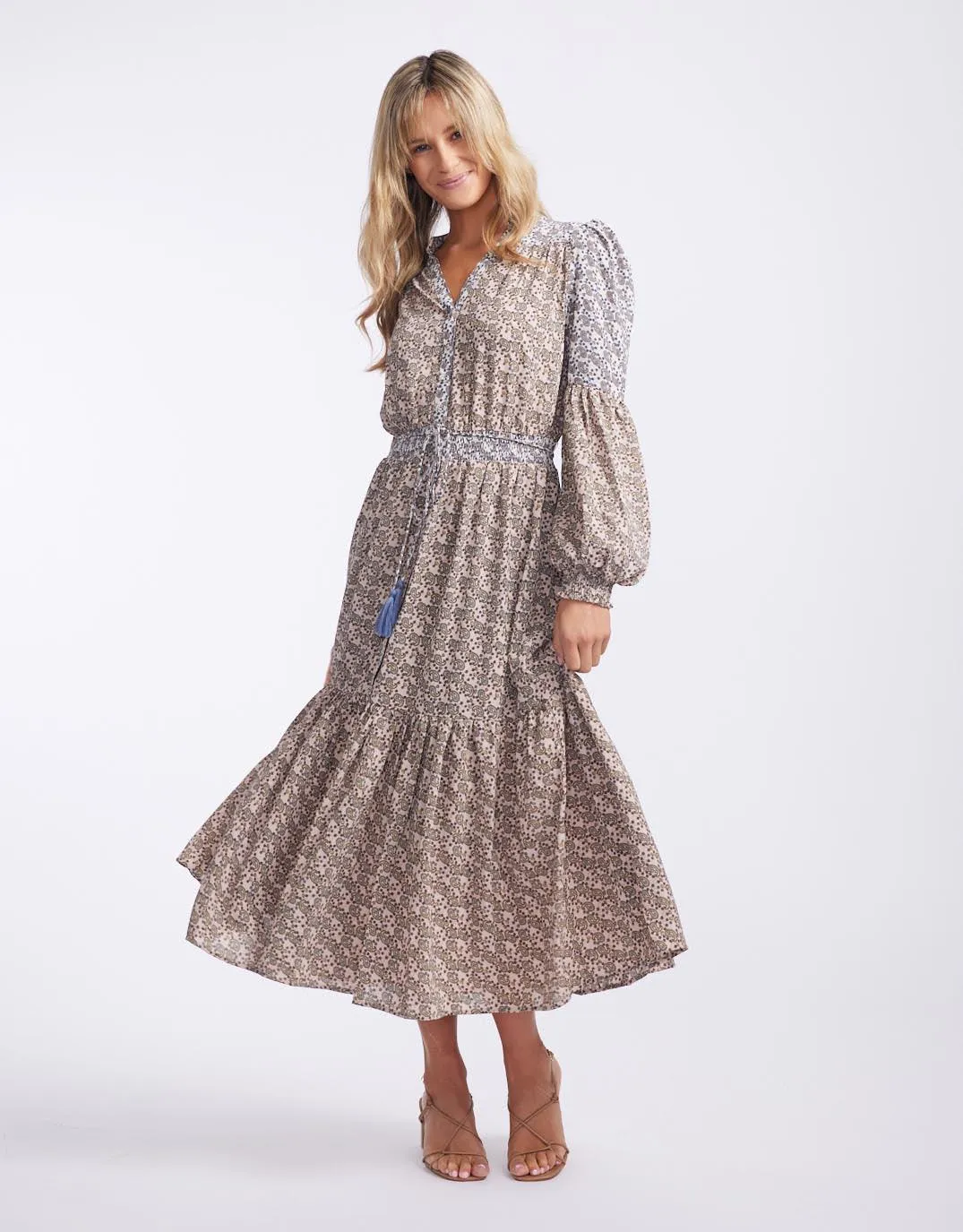 Fleur Midi Dress - Print sold by White & Co product image thumbnail 3