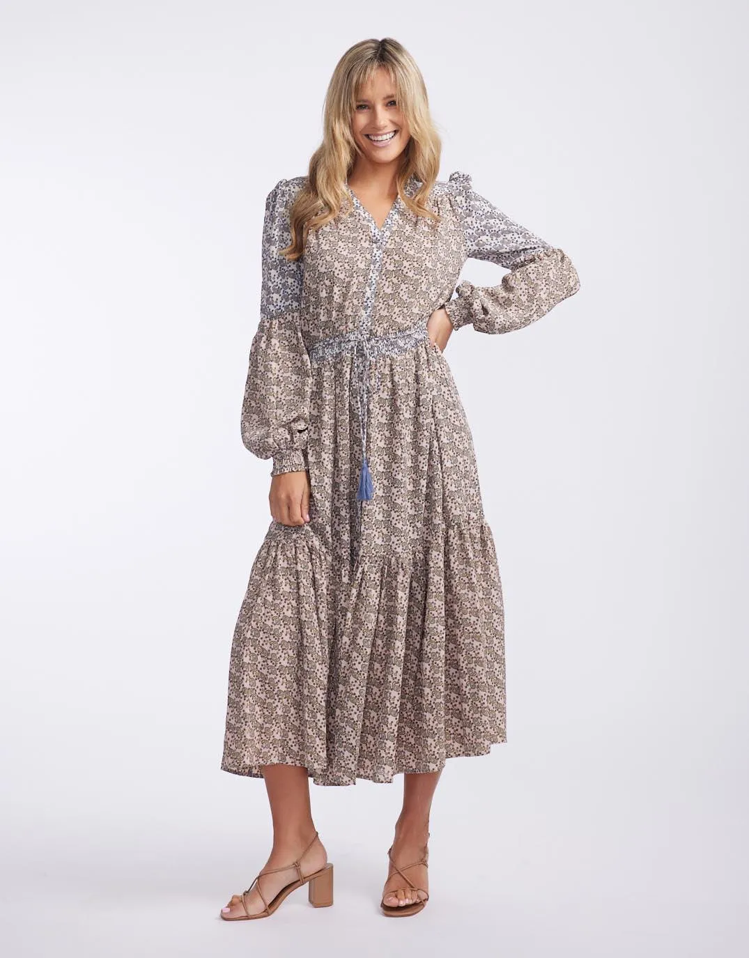 Fleur Midi Dress - Print sold by White & Co product image thumbnail 4