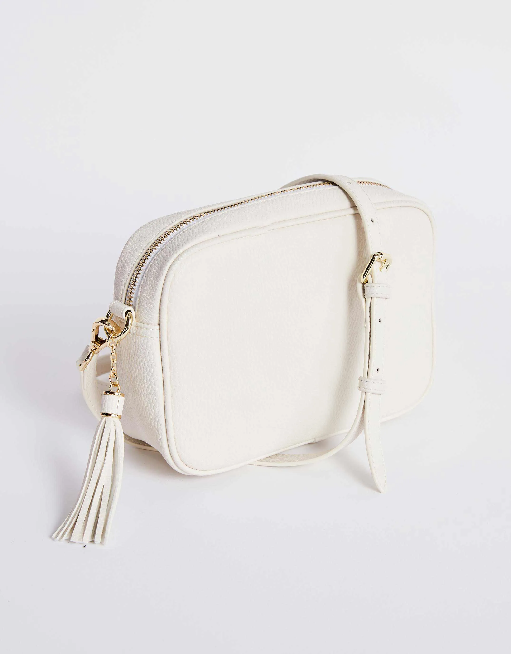 Zoe Crossbody Bag - Ecru sold by White & Co