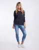 Divine Crew - Washed Black sold by White & Co