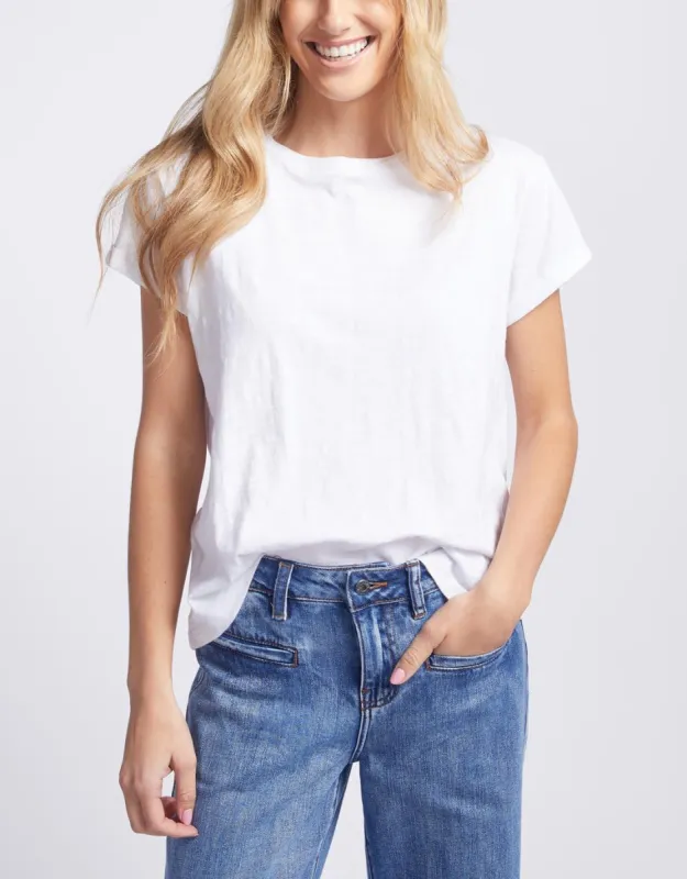 Turn Back T-Shirt - White sold by White & Co