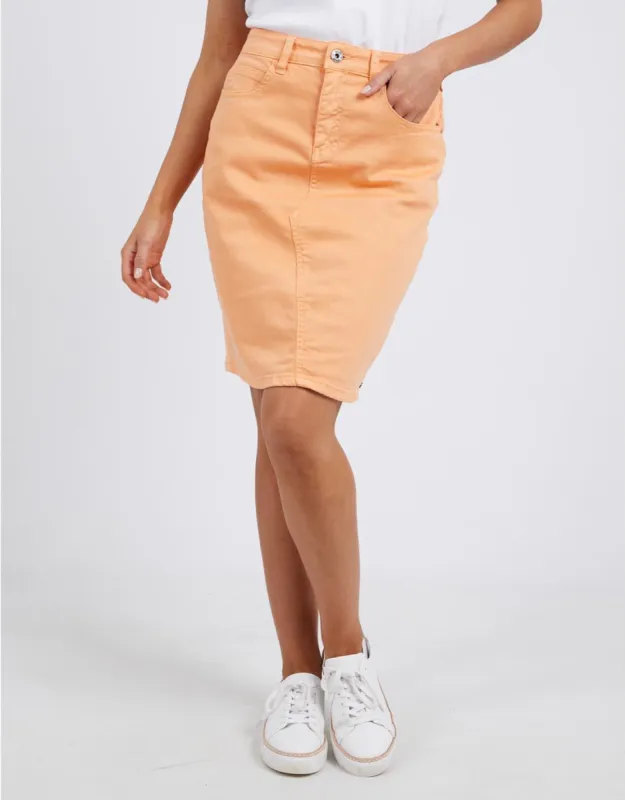 Belle Denim Skirt - Mango sold by White & Co