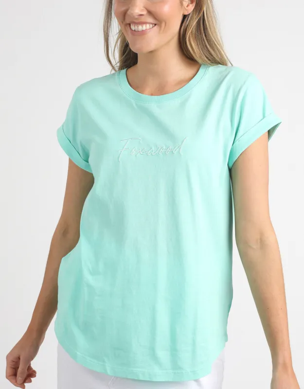 Signature Tee - Neon Mint sold by White & Co