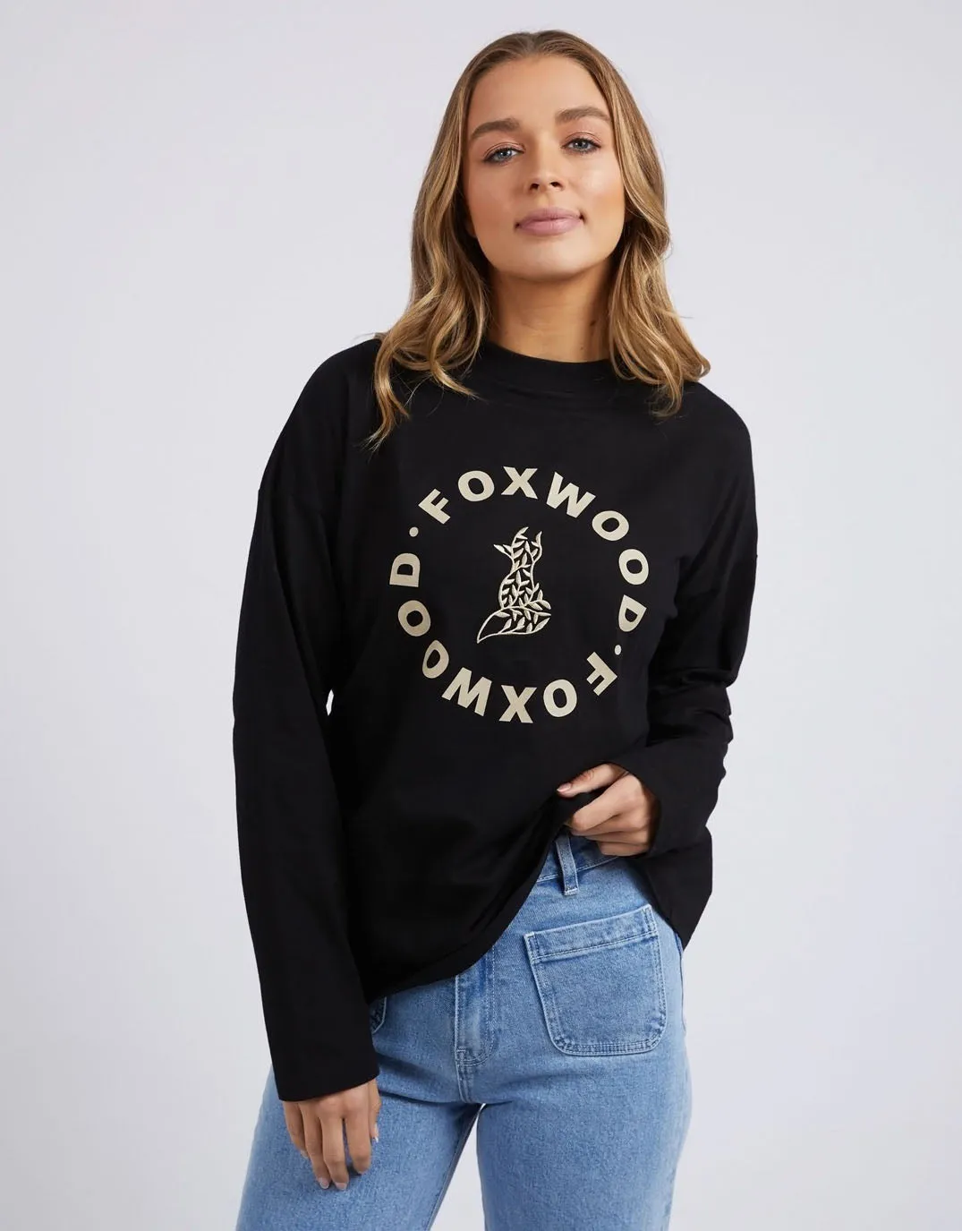 Statement Long Sleeve - Washed Black sold by White & Co product image thumbnail 5