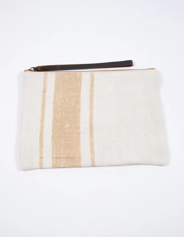 Squadron Pouch - Tan sold by White & Co