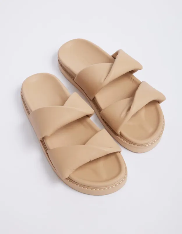 Tactful Slides - Nude sold by White & Co
