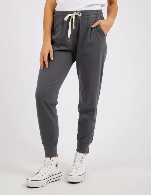Wash Out Lounge Pants - Charcoal sold by White & Co
