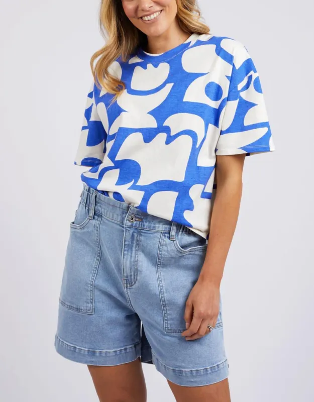 Miro Tee - Royal Blue sold by White & Co