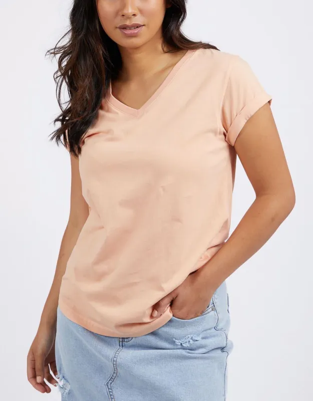 Manly Vee Tee - Melon sold by White & Co