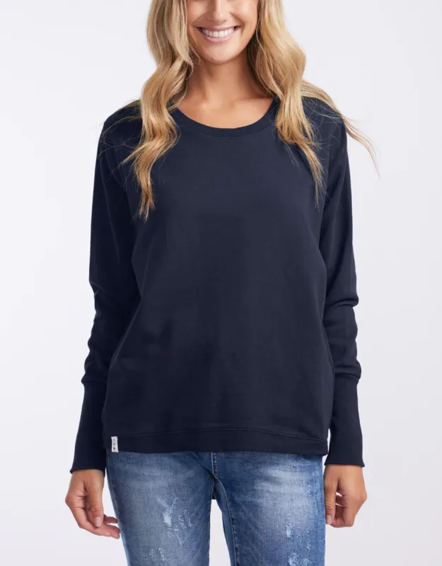 Divine Crew - Navy sold by White & Co