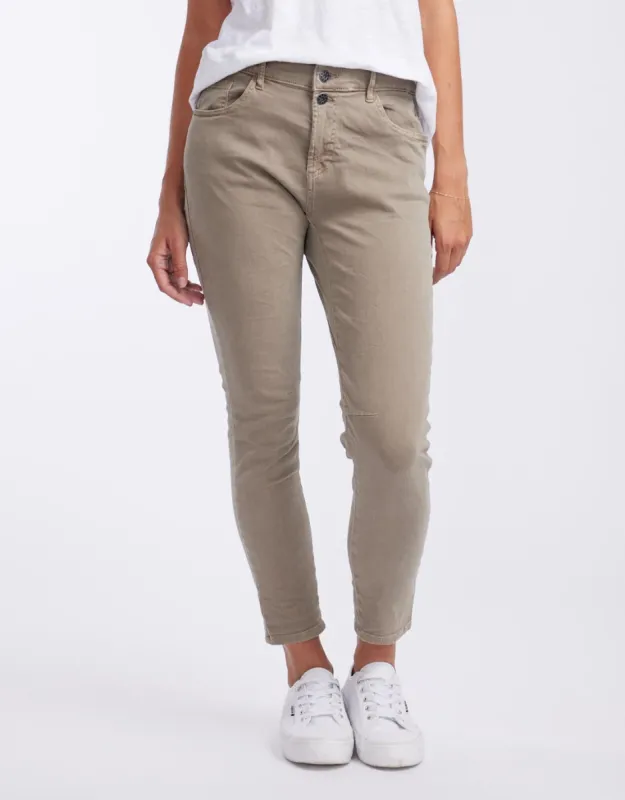 Emma Stretch Jean - Elk sold by White & Co