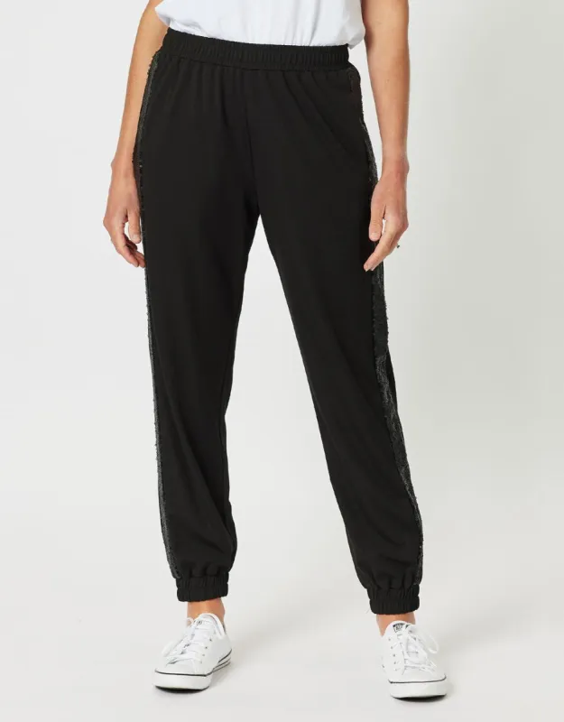 After Dark Pant - Black sold by White & Co