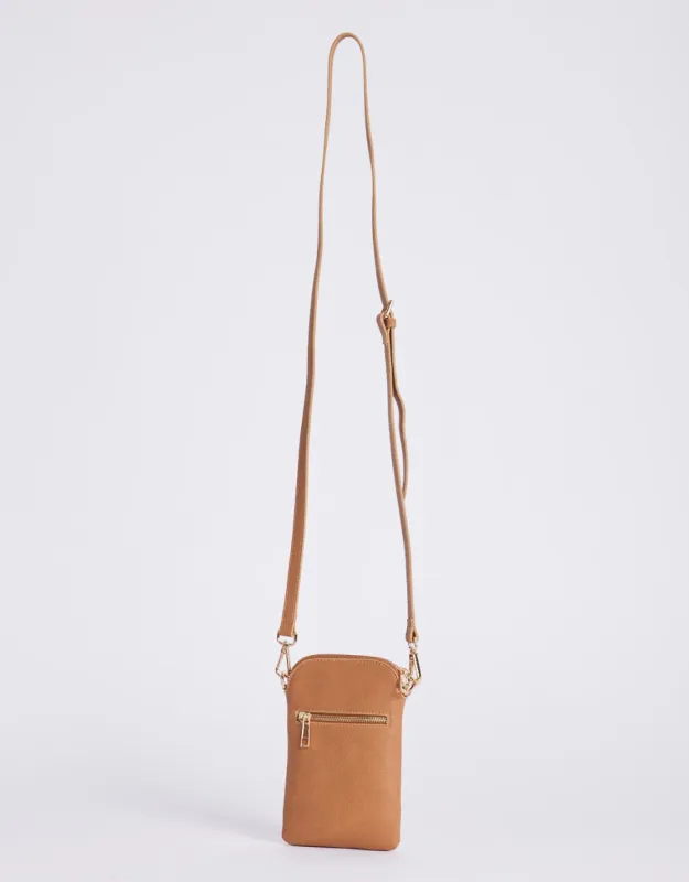 On The Go Bag - Tan sold by White & Co