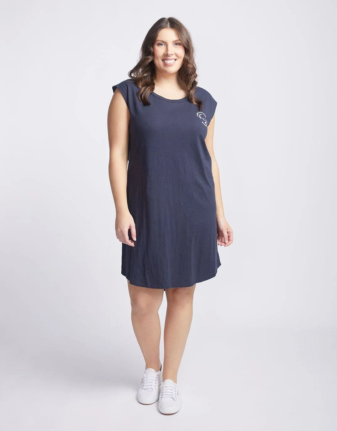 Beach Club Dress - Navy sold by White & Co product image thumbnail 3