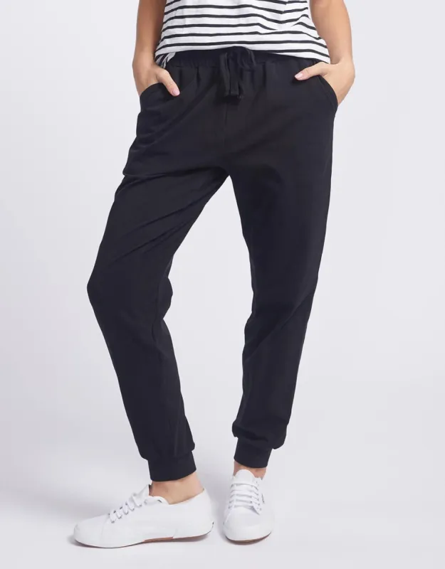 Original Lounge Pant - Black sold by White & Co