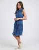 Daisy Denim Dress - Blue Wash sold by White & Co