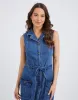 Daisy Denim Dress - Blue Wash sold by White & Co