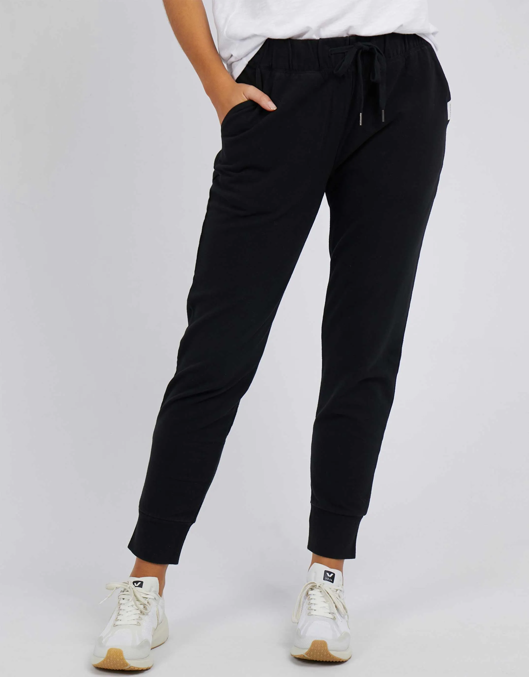 Lazy Days Pant - Black sold by White & Co