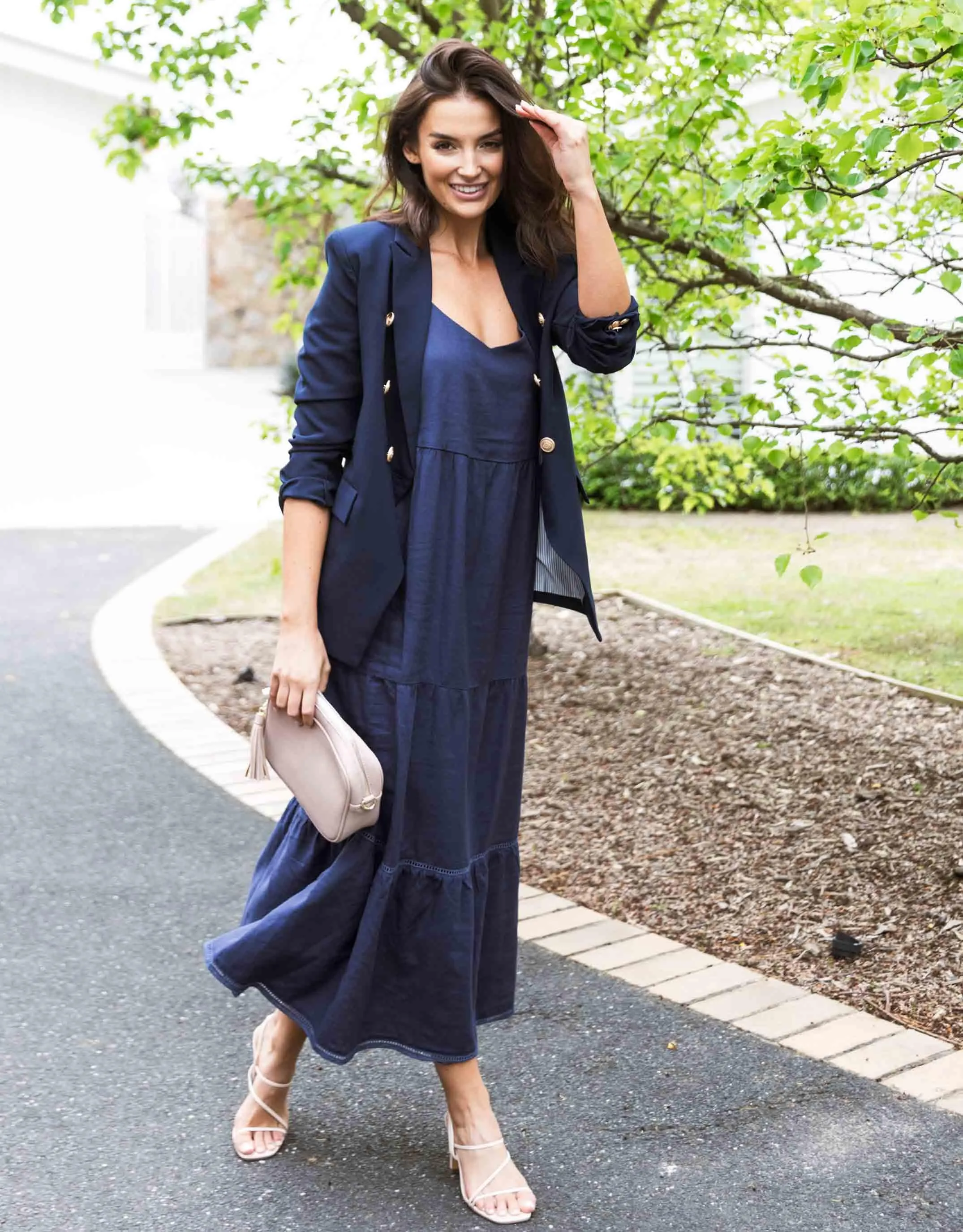 Zoe Crossbody Bag - Pink sold by White & Co product image thumbnail 4