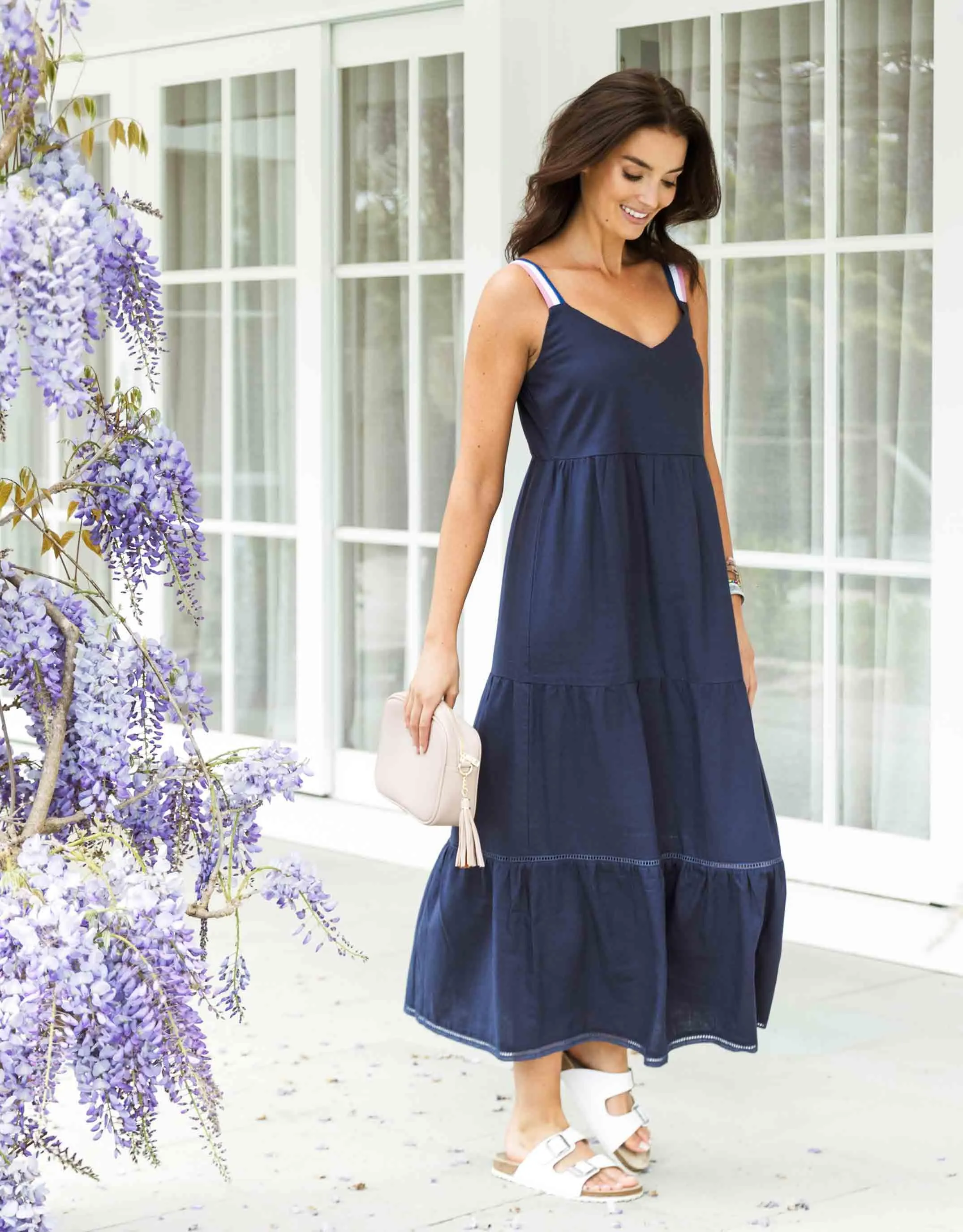 Zoe Crossbody Bag - Pink sold by White & Co product image thumbnail 5