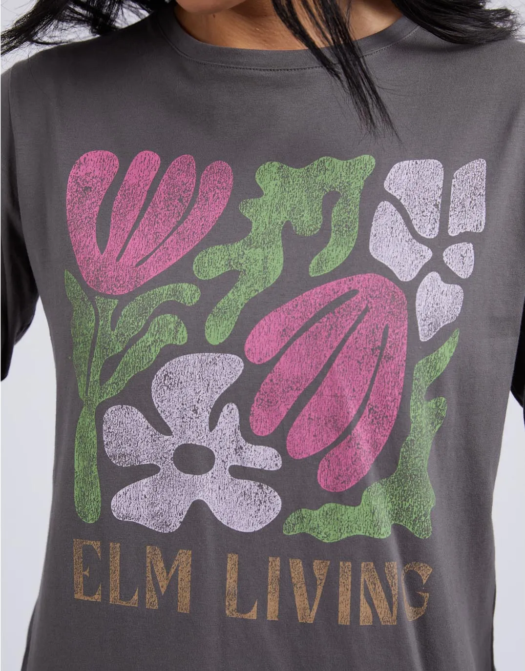 Gem Long Sleeve Tee - Charcoal sold by White & Co product image thumbnail 5