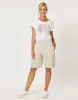 Jersey Waist Short - Natural sold by White & Co