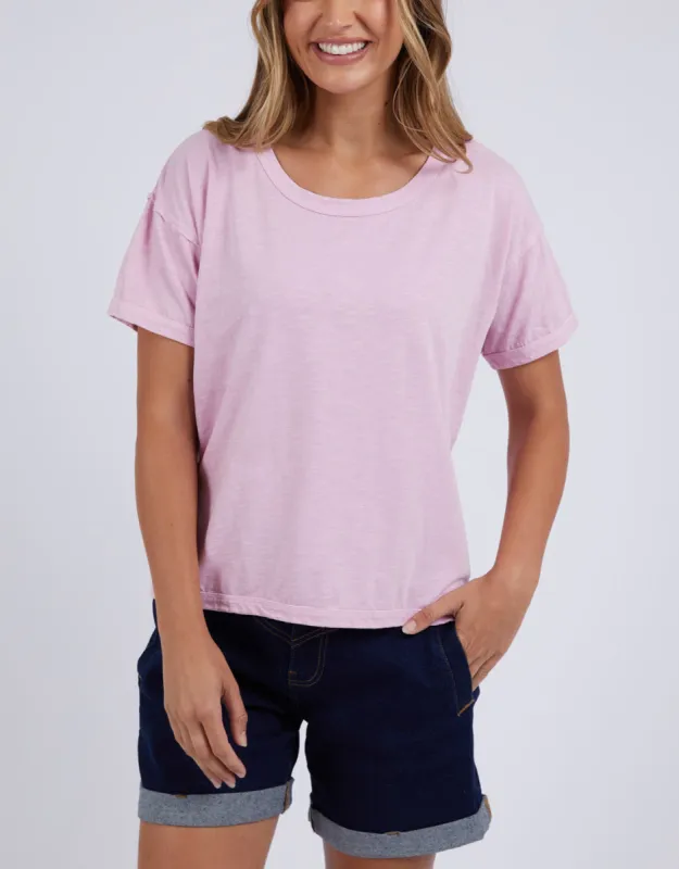 Marley Tee - Pastel Lavender sold by White & Co