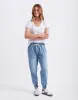 Weekend Utility Pants - Mid Wash sold by White & Co