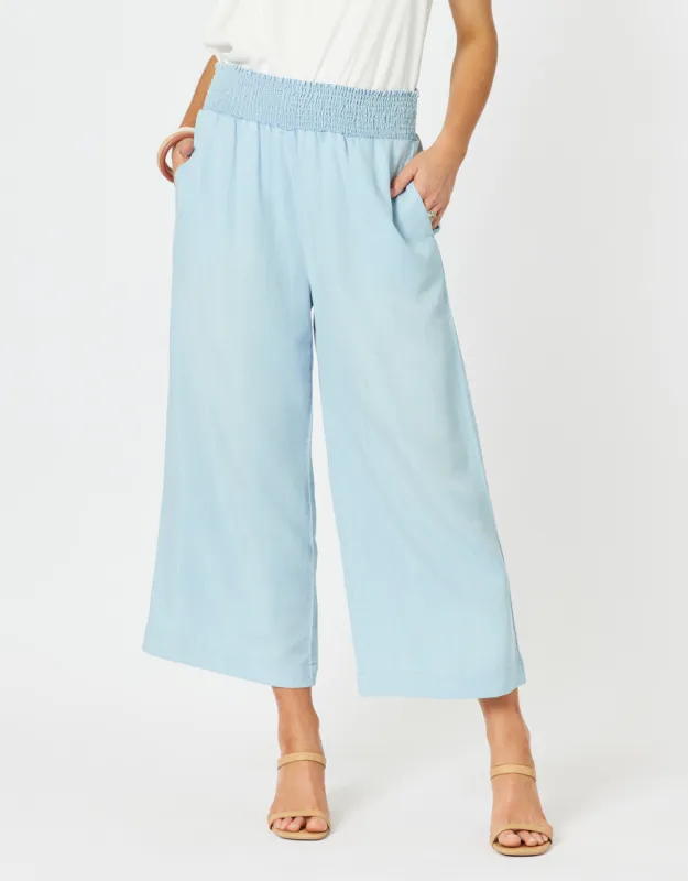 Harlow Pant - Blue sold by White & Co