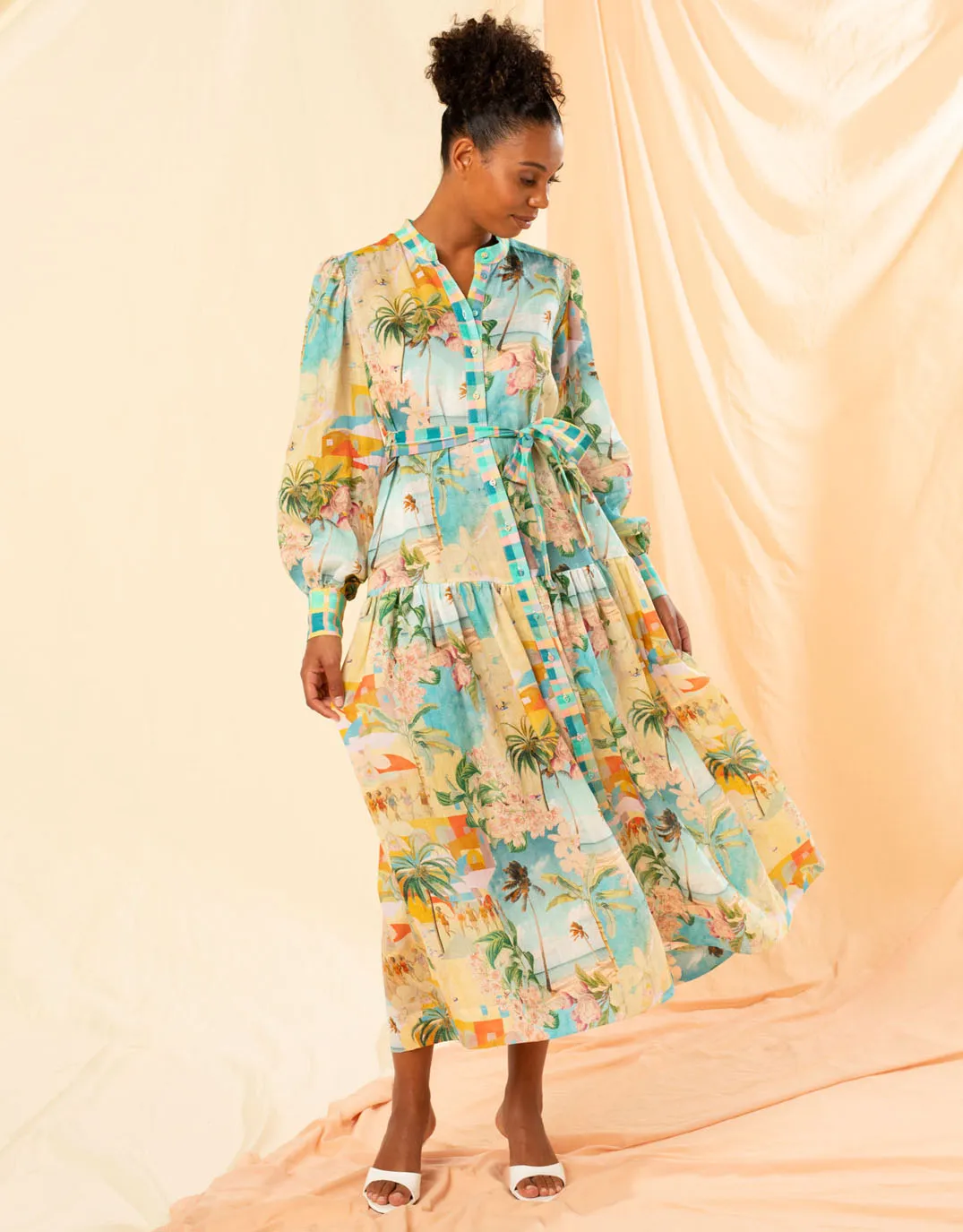 Oceana Maxi Dress - Multi sold by White & Co product image thumbnail 3