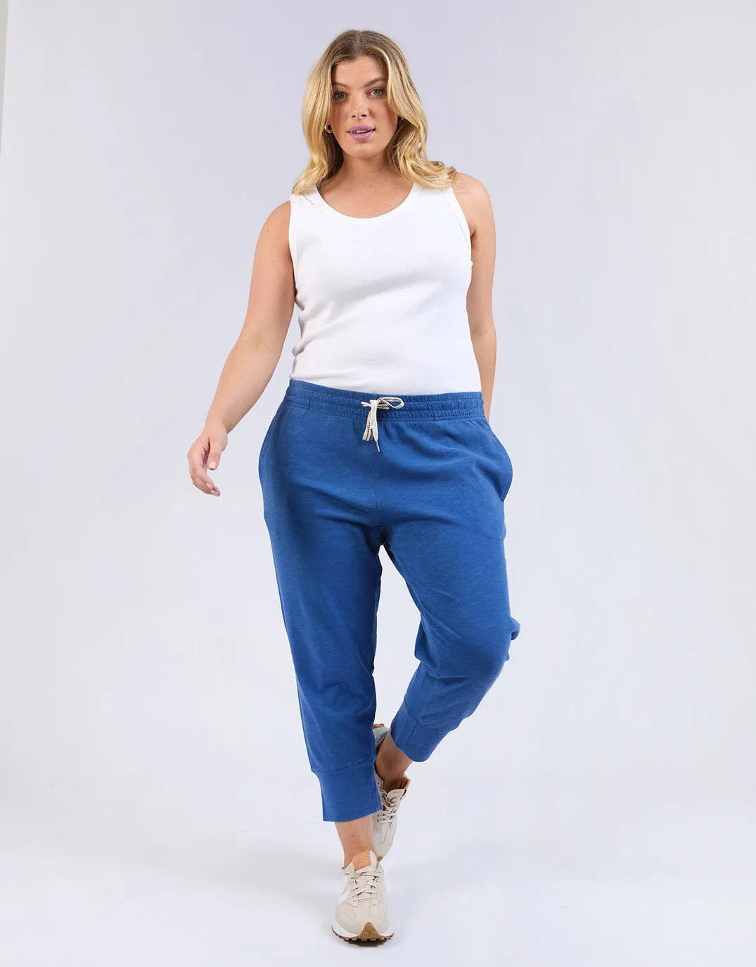 3/4 Brunch Pant - China Blue sold by White & Co product image thumbnail 2