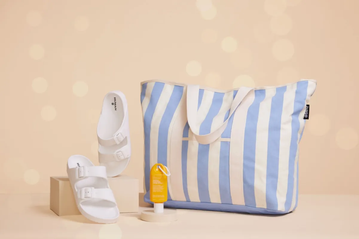 Beach Bundle - Mustard/Grey sold by White & Co