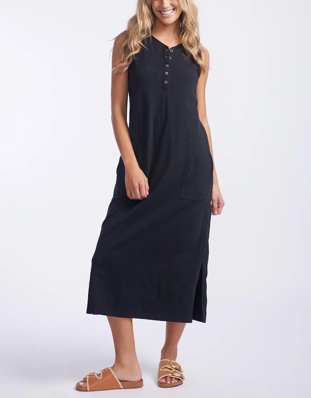 Elysian Dress - Black sold by White & Co