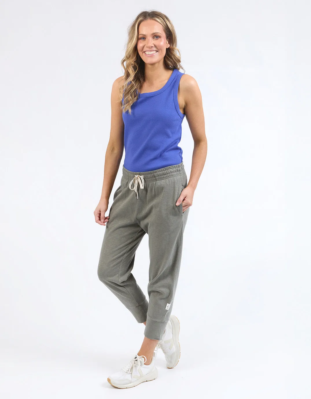 Rib Crew Tank - Royal Blue sold by White & Co product image thumbnail 3