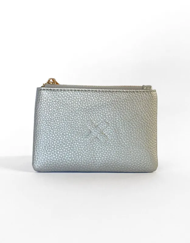 Mia Coin Purse - Silver made by White & Co