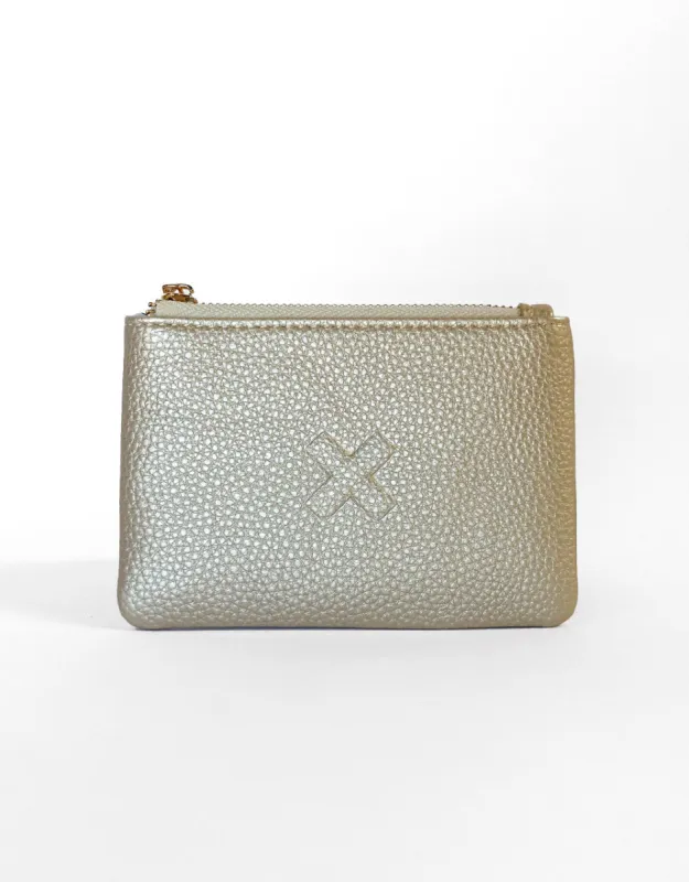 Mia Coin Purse - Gold made by White & Co