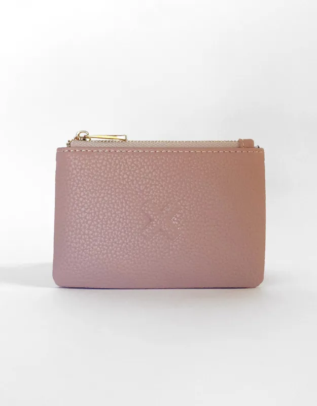 Mia Coin Purse - Blush made by White & Co