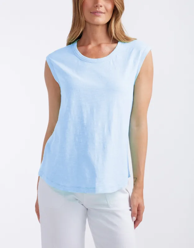 Summer Cali Tank - Ocean Blue sold by White & Co