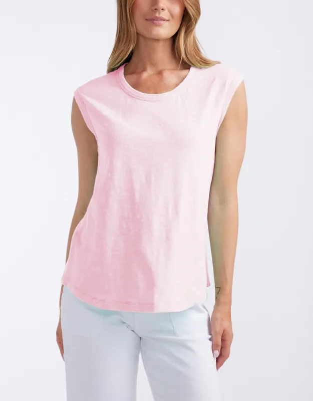 Summer Cali Tank - Coral Pink sold by White & Co