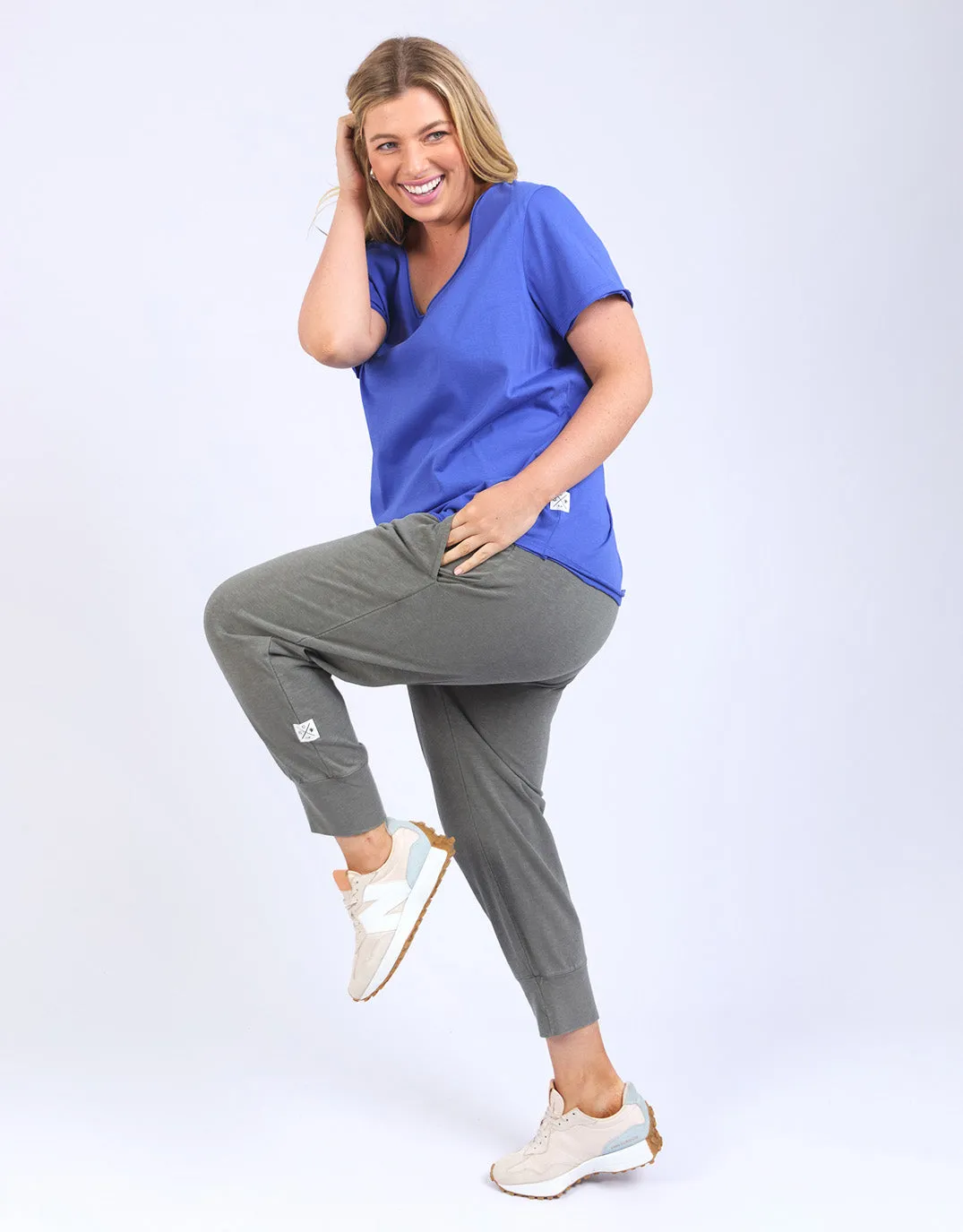 Pima Vee Tee - Royal Blue sold by White & Co product image thumbnail 5