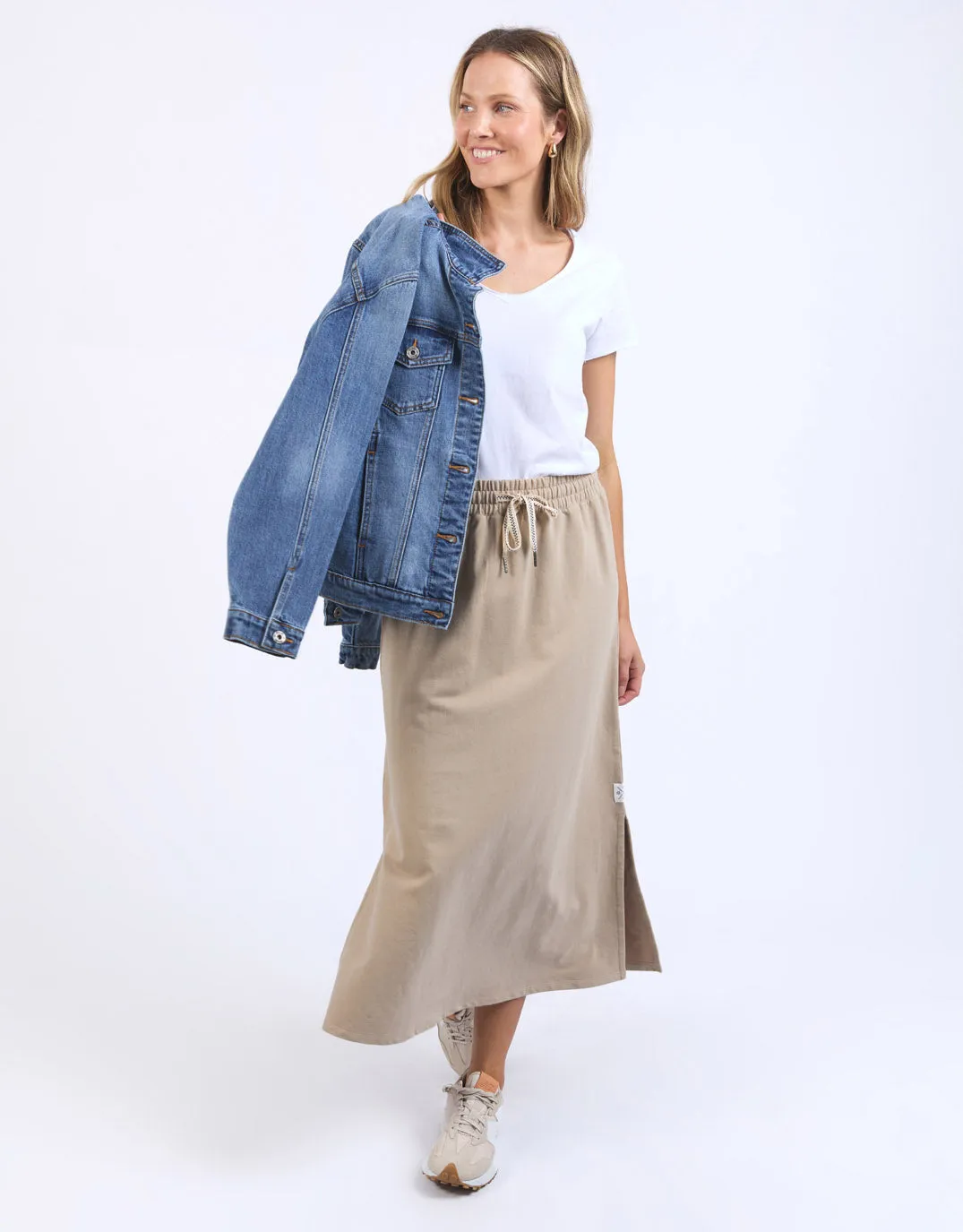 Travel Skirt - Latte sold by White & Co product image thumbnail 3